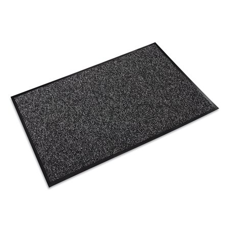 Crown Matting Technologies Scraper Entry Mat, Gray, 3 ft. W x FN-0035GY